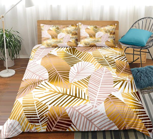 modern palm leaf bedding set tropical floral botanic print duvet cover 3pcs gold white coastal life havana bed set
modern palm leaf bedding set tropical floral botanic print duvet cover 3pcs gold white coastal life havana bed set
