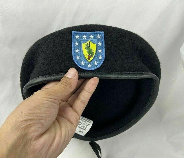 new us army infantry regiment black wool beret special forces insignia hat cap, Blue;gray
new us army infantry regiment black wool beret special forces insignia hat cap, Blue;gray