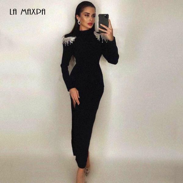 casual dresses tassel backless bodycon bandage long dress elegant solid color stand collar sleeve club party 2021 autumn, Black;gray
casual dresses tassel backless bodycon bandage long dress elegant solid color stand collar sleeve club party 2021 autumn, Black;gray