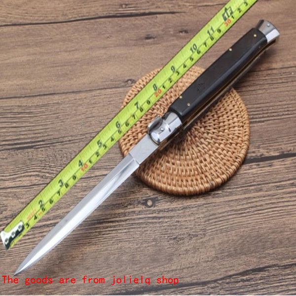 folding black horn italian large size 13inch style knives 440 stainless steel blade auto camping tactics pocket knife survival knife qynf bf
folding black horn italian large size 13inch style knives 440 stainless steel blade auto camping tactics pocket knife survival knife qynf bf