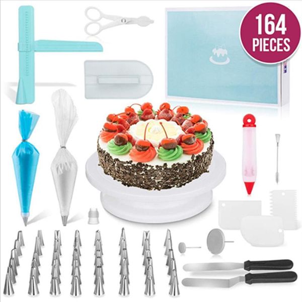 baking & pastry tools diy cake turntable silicone mold plate rotating round decorating rotary table supplies stand