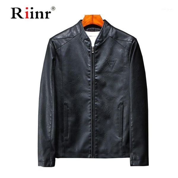 riinr 2019 new arrival autumn man jacket pu leather causal fashion turn down zipper men outwear coat brand clothes1, Black
riinr 2019 new arrival autumn man jacket pu leather causal fashion turn down zipper men outwear coat brand clothes1, Black
