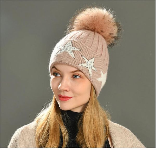 beanie hat for women winter hat knitted autumn fur hat ladies warm bonnet cap with rhinesto jllrrs, White
beanie hat for women winter hat knitted autumn fur hat ladies warm bonnet cap with rhinesto jllrrs, White