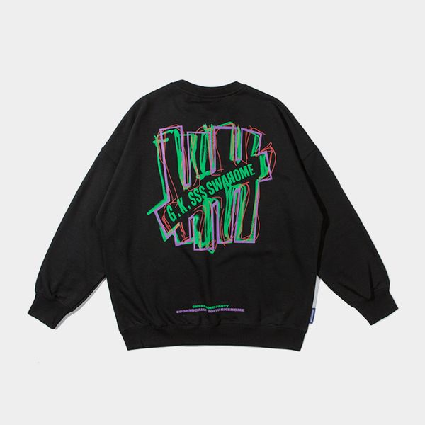 not perfect autumn hip hop graffiti print crew neck sweater men's street ins couple's coat, Black
not perfect autumn hip hop graffiti print crew neck sweater men's street ins couple's coat, Black