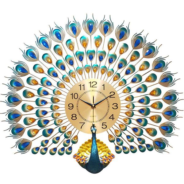 wall clocks watch table living room clock personality creative fashion peacock hanging simple atmosphere 21 inch
wall clocks watch table living room clock personality creative fashion peacock hanging simple atmosphere 21 inch