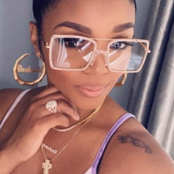 fashion sunglasses frames 2021 luxury metal rhinestone clear lens glasses frame women brand square eyewear crystal female oculos, Black
fashion sunglasses frames 2021 luxury metal rhinestone clear lens glasses frame women brand square eyewear crystal female oculos, Black