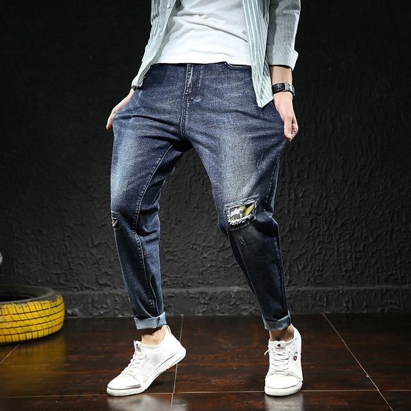 pgtha spring autumn harlan loose fashion br plus and jeans men's and jeans fat fat size plus trousers stretch wide leg men's long, Blue
pgtha spring autumn harlan loose fashion br plus and jeans men's and jeans fat fat size plus trousers stretch wide leg men's long, Blue