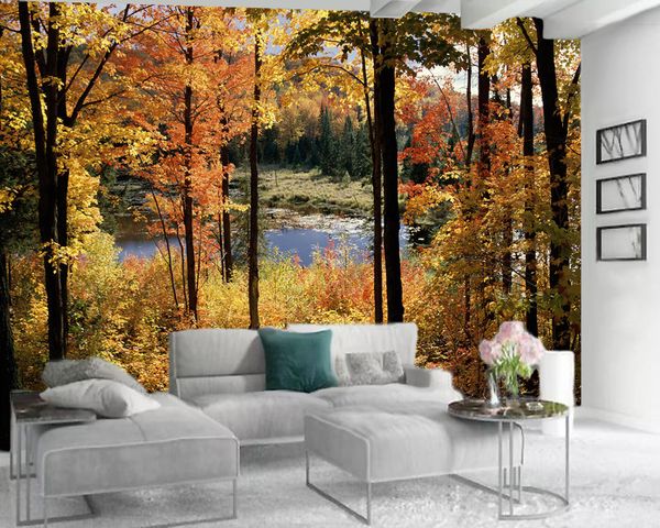3d wallpaper for bedroom 3d mural wallpaper romantic autumn forest interior decoration silk mural wallpaper
3d wallpaper for bedroom 3d mural wallpaper romantic autumn forest interior decoration silk mural wallpaper
