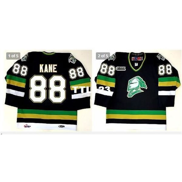 real men real full embroidery #88 patrick kane london knights ohl jersey new chicago blackhawks or custom any name or number hockey jersey, Black
real men real full embroidery #88 patrick kane london knights ohl jersey new chicago blackhawks or custom any name or number hockey jersey, Black