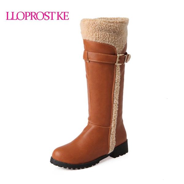 lloprost ke faux fur snow boots warm knee boots long plush warm lady shoes med heel square heels med buckle knights zz014, Black
lloprost ke faux fur snow boots warm knee boots long plush warm lady shoes med heel square heels med buckle knights zz014, Black