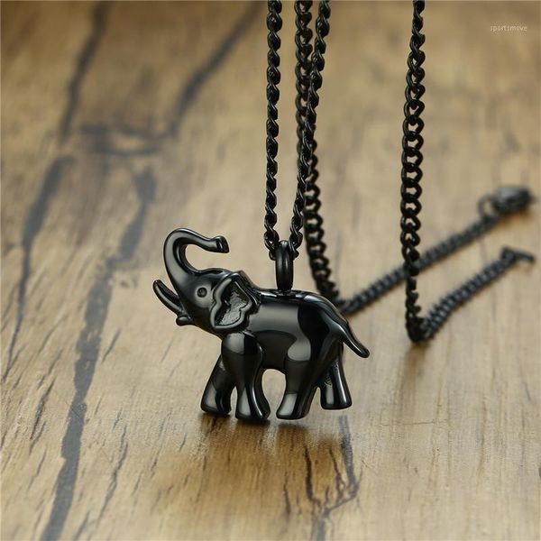 zorcvens new black stainless steel elephant pendant necklace for man jewelry gift1, Silver
zorcvens new black stainless steel elephant pendant necklace for man jewelry gift1, Silver