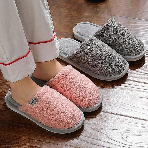 women men pure color slippers anti-slip indoor home floor slippers soft sole comfortable shoes male female fashion footwear #rh8e, Black
women men pure color slippers anti-slip indoor home floor slippers soft sole comfortable shoes male female fashion footwear #rh8e, Black