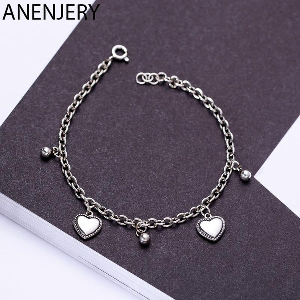 anenjery vintage love heart бисера тайский серебряный цвет браслет link цепь браслет для женщин ювелирные изделия s-b379, Black
anenjery vintage love heart бисера тайский серебряный цвет браслет link цепь браслет для женщин ювелирные изделия s-b379, Black