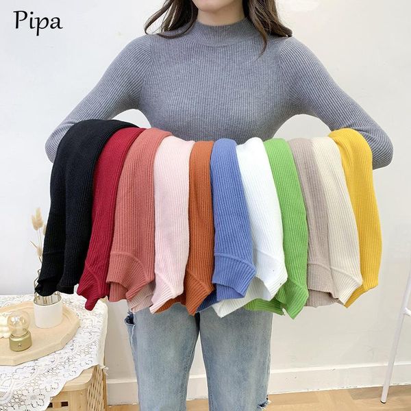 ladies knitted sweater women pullovers knit jumper spring autumn basic women sweaters pullover soft slim fit knitwear female, White;black
ladies knitted sweater women pullovers knit jumper spring autumn basic women sweaters pullover soft slim fit knitwear female, White;black