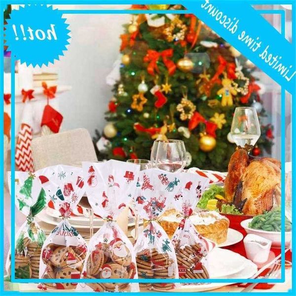50-pack cellophane sacks santa claus christmas trees treatment tasks poison bags wraps with 50 twist ties for cookie
50-pack cellophane sacks santa claus christmas trees treatment tasks poison bags wraps with 50 twist ties for cookie