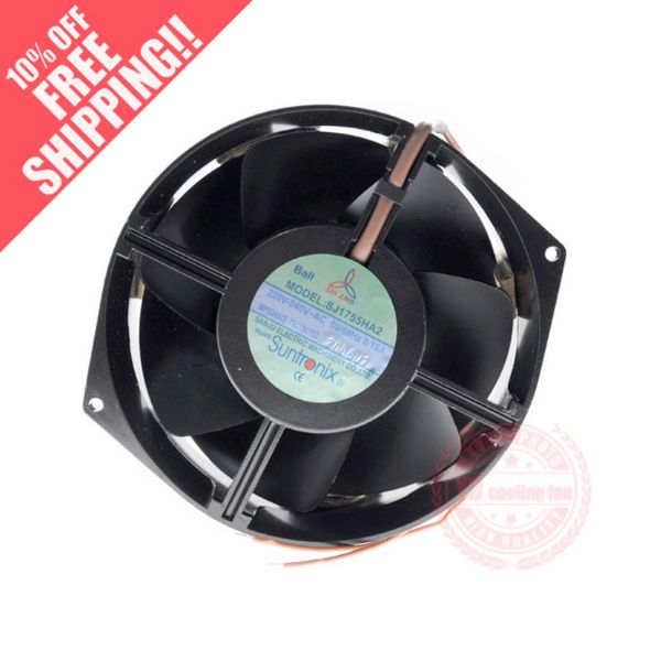 new suntronix san jun axial sj1755ha2 ac220v metal frame metal fan blade high temperature resistance ups frequency cooling fan
new suntronix san jun axial sj1755ha2 ac220v metal frame metal fan blade high temperature resistance ups frequency cooling fan