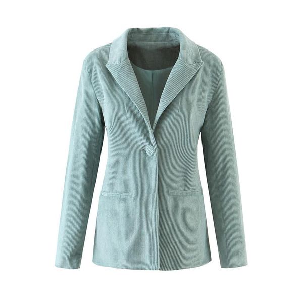 blsqr fashion office wear pockets blazers coat women 2020 vintage corduroy long sleeve female outerwear chic, White;black
blsqr fashion office wear pockets blazers coat women 2020 vintage corduroy long sleeve female outerwear chic, White;black