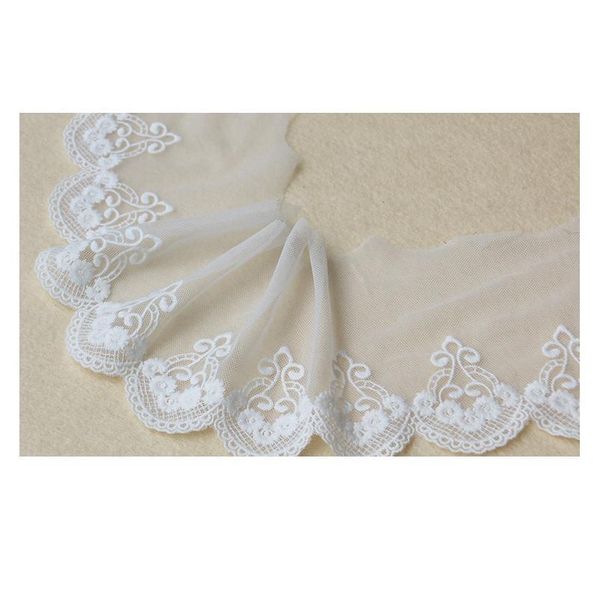 4meter/lot wide 13cm cotton +mesh lace trim grid flower embroidered fabric for sewing handmade sofa/dress hem accessor jllglv
4meter/lot wide 13cm cotton +mesh lace trim grid flower embroidered fabric for sewing handmade sofa/dress hem accessor jllglv