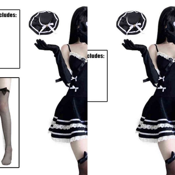 nxy lingerie lolita maid cosplay costumes cute black dress and thong anime punk school girl gothic outfit for woman with hat gloves new 1220, Red;black
nxy lingerie lolita maid cosplay costumes cute black dress and thong anime punk school girl gothic outfit for woman with hat gloves new 1220, Red;black