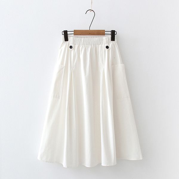 new 2021 high waist summer a-line cotton fashion pure color midi length skirt women clothes faldas jupe femme saia 3vbl, Black
new 2021 high waist summer a-line cotton fashion pure color midi length skirt women clothes faldas jupe femme saia 3vbl, Black