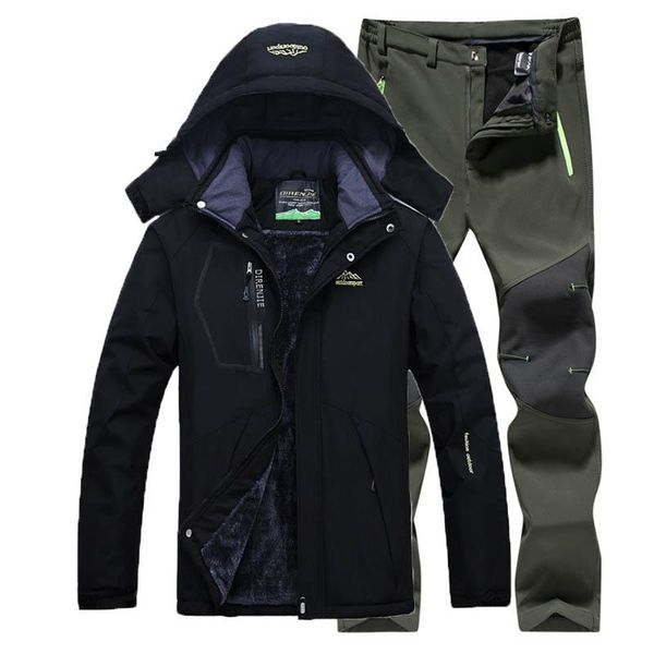 outdoor jackets&hoodies jacket + pants winter fleece hiking jackets men ski suit windproof waterproof outwear raincoat windbreaker, Blue;black
outdoor jackets&hoodies jacket + pants winter fleece hiking jackets men ski suit windproof waterproof outwear raincoat windbreaker, Blue;black