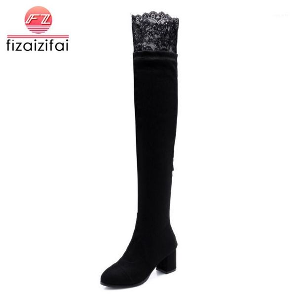 coolcept women thigh high boots winter round toe fur shoes woman embroidery high heels boots fashion zipper shoes size 33-431, Black
coolcept women thigh high boots winter round toe fur shoes woman embroidery high heels boots fashion zipper shoes size 33-431, Black