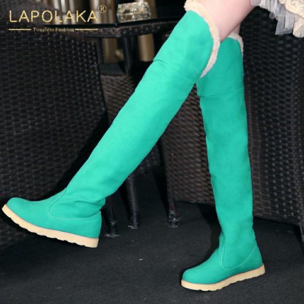 lapolaka 2020 new fashion big size 43 slip on add fur autumn winter boots woman shoes platform over the knee boots female1, Black
lapolaka 2020 new fashion big size 43 slip on add fur autumn winter boots woman shoes platform over the knee boots female1, Black