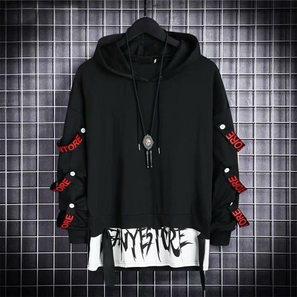 Houzhou - men's Hoodie, black casual wear, Harajuku hip-hop style top, Japane Street clothing retail
Houzhou - men's Hoodie, black casual wear, Harajuku hip-hop style top, Japane Street clothing retail