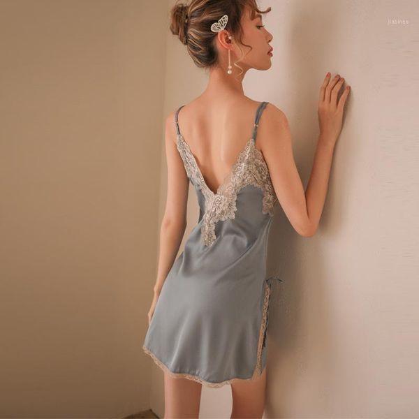 mo lan emulation silk summer female feeling condole interest nightgown lace underwear temptation leisurewear suit # 331, Black;red
mo lan emulation silk summer female feeling condole interest nightgown lace underwear temptation leisurewear suit # 331, Black;red