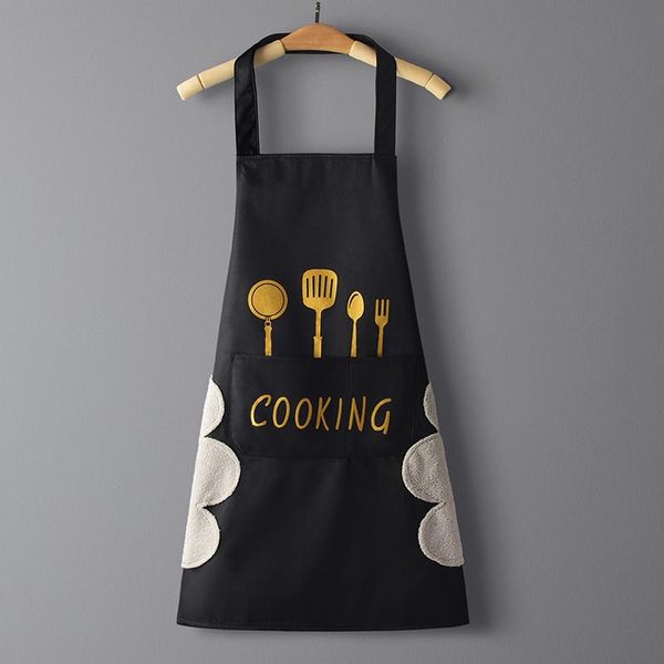 household kitchen cooking housework apron women's fashion new oil stain proof working men's and women's apron work clothes
household kitchen cooking housework apron women's fashion new oil stain proof working men's and women's apron work clothes