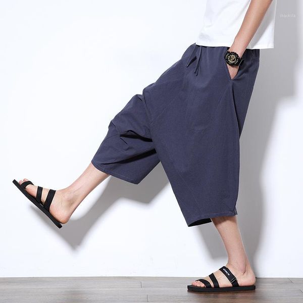 100% cotton soft and comfortable men's loose cropped pants 2020 summer brand clothing japanese korean harem pants1, Black
100% cotton soft and comfortable men's loose cropped pants 2020 summer brand clothing japanese korean harem pants1, Black