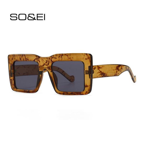 sunglasses so&ei fashion square flat women vintage brand designer gray lens sun glasses men trending retro shades uv400, White;black
sunglasses so&ei fashion square flat women vintage brand designer gray lens sun glasses men trending retro shades uv400, White;black