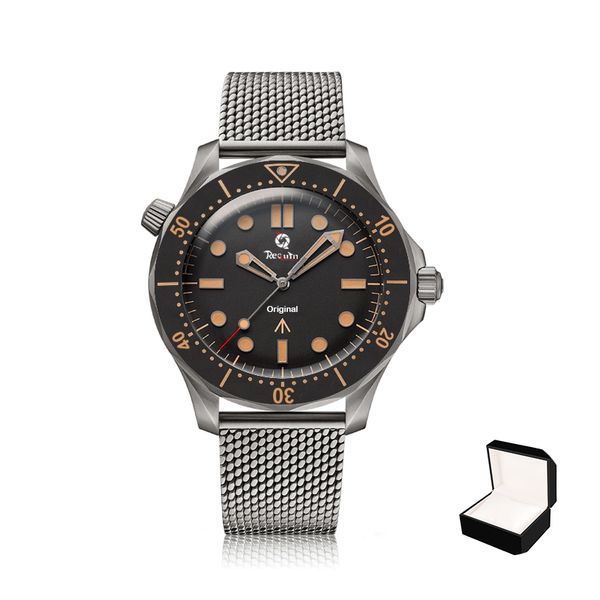 u1 nttd watch 42mm no time to die men watches automatic movement mechanical montre de luxe limited james bond 007 nato 300m wristwatches req, Slivery;brown
u1 nttd watch 42mm no time to die men watches automatic movement mechanical montre de luxe limited james bond 007 nato 300m wristwatches req, Slivery;brown