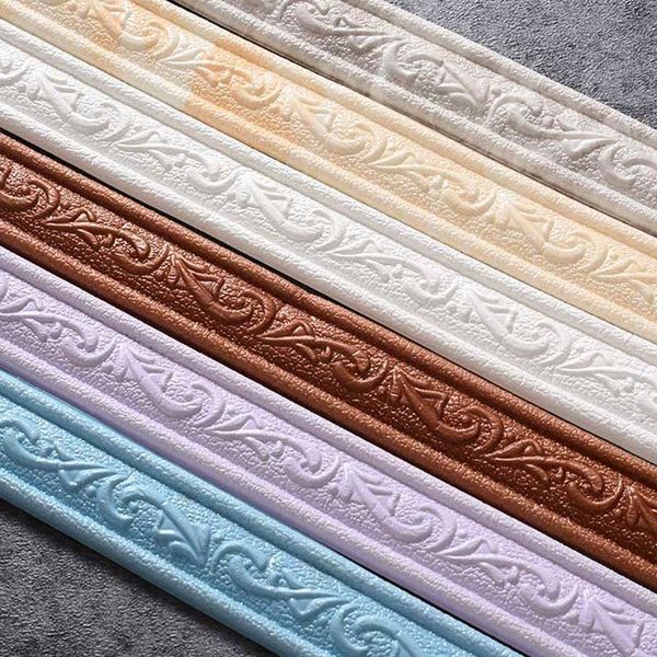 wall stickers 3d pvc edge band border waterproof anti-collision sticker waist skirting line self-adhesive three-dimensional
wall stickers 3d pvc edge band border waterproof anti-collision sticker waist skirting line self-adhesive three-dimensional