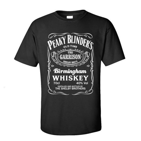 peaky blinders whiskey t рубашка с короткими рукавами футболки день отец о-образных вырезов хлопковые топы тройки для мужчин футболка пользо, White;black 
peaky blinders whiskey t рубашка с короткими рукавами футболки день отец о-образных вырезов хлопковые топы тройки для мужчин футболка пользо, White;black