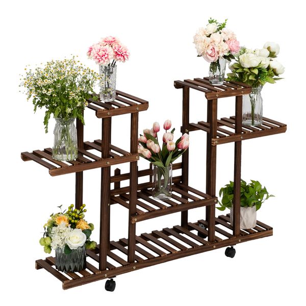 4 layer 12 seat indoor and outdoor garden multifunctional plant stand flower stand flower pot stand shelf home terrace decoration
4 layer 12 seat indoor and outdoor garden multifunctional plant stand flower stand flower pot stand shelf home terrace decoration