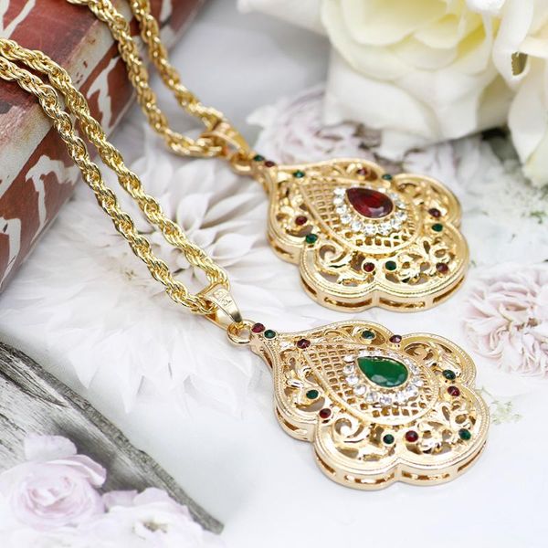 pendant necklaces sunspicems jewelry gold color long necklace for women ethnic wedding gift morocco caftan metal flower accessory, Silver
pendant necklaces sunspicems jewelry gold color long necklace for women ethnic wedding gift morocco caftan metal flower accessory, Silver