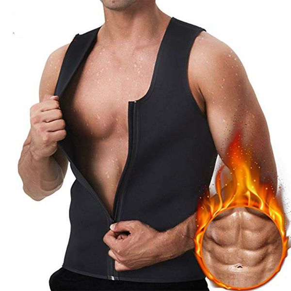 men waist trainer vest for weightloss neoprene corset body shaper zipper shapewear slimming belt belly men vest, White;black
men waist trainer vest for weightloss neoprene corset body shaper zipper shapewear slimming belt belly men vest, White;black