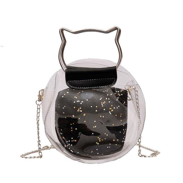 new design chic ladies fashion transparent sequin cross body handbag girls elegant chain clear pvc shoulder tote messenger bag
new design chic ladies fashion transparent sequin cross body handbag girls elegant chain clear pvc shoulder tote messenger bag