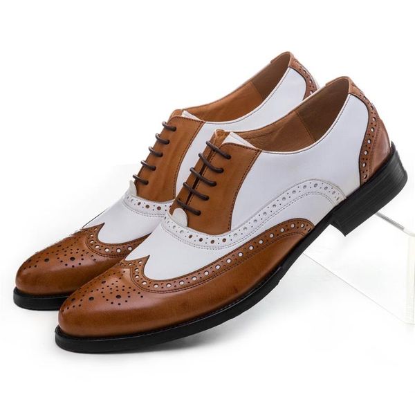 large size eur45 black white / brown white oxfords mens wedding shoes genuine leather dress shoes boys formal prom
large size eur45 black white / brown white oxfords mens wedding shoes genuine leather dress shoes boys formal prom