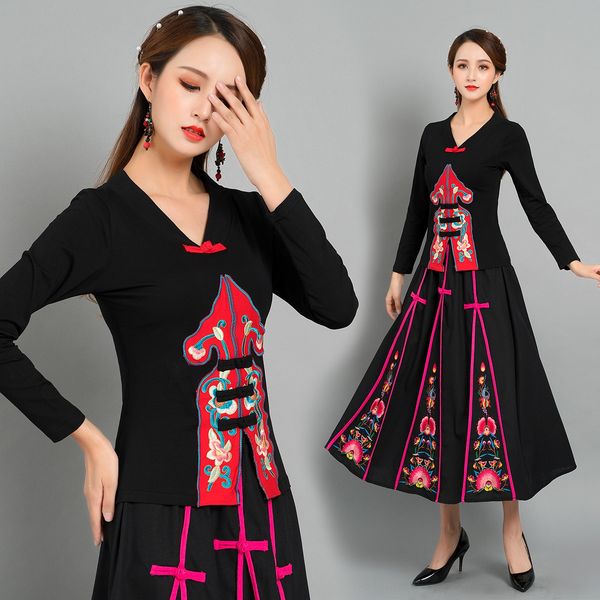 jw3029 femina 2020 autumn chinese women's wear large size button embroideryembroidery embroidery slim button embroidered long sleeve t, White
jw3029 femina 2020 autumn chinese women's wear large size button embroideryembroidery embroidery slim button embroidered long sleeve t, White