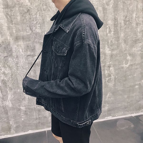 2021 new privathinker men's hip hop fashion denim men hooded korean outwear coat male autumn jean jackets oversize ep34, Black;brown
2021 new privathinker men's hip hop fashion denim men hooded korean outwear coat male autumn jean jackets oversize ep34, Black;brown