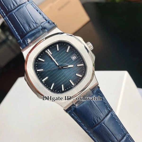 40mm 5711/1a 010 miyota 8215 automatic mens watch blue dial 5711/1 gents sport watches blue leather strap, Slivery;brown
40mm 5711/1a 010 miyota 8215 automatic mens watch blue dial 5711/1 gents sport watches blue leather strap, Slivery;brown