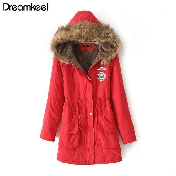 women autnmn winter coat 2019 new female thickening warm cotton lacing jacket women outwear parkas for plus size y1, Black;brown
women autnmn winter coat 2019 new female thickening warm cotton lacing jacket women outwear parkas for plus size y1, Black;brown