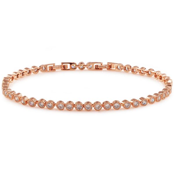chain rose gold plated bracelets for lovely women shinny cubic zirconia not skin allergy new, Black
chain rose gold plated bracelets for lovely women shinny cubic zirconia not skin allergy new, Black