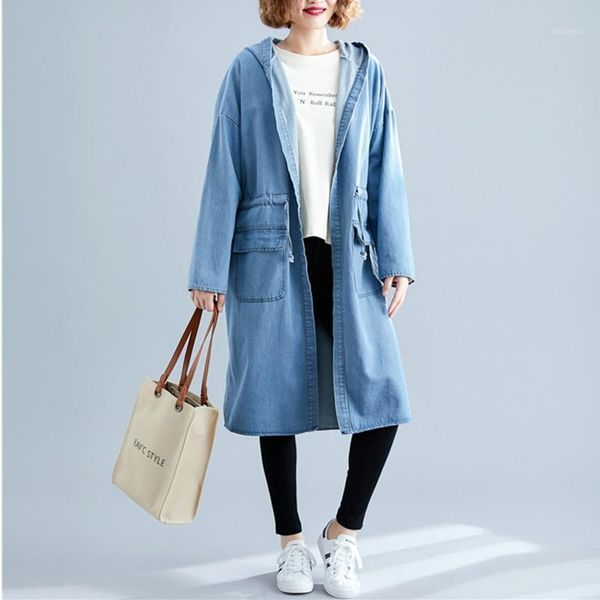 plus size denim jacket women korean outerwear 2020 spring autumn jean female plus large loose drawstring denim cardigan coat1, Black;brown
plus size denim jacket women korean outerwear 2020 spring autumn jean female plus large loose drawstring denim cardigan coat1, Black;brown