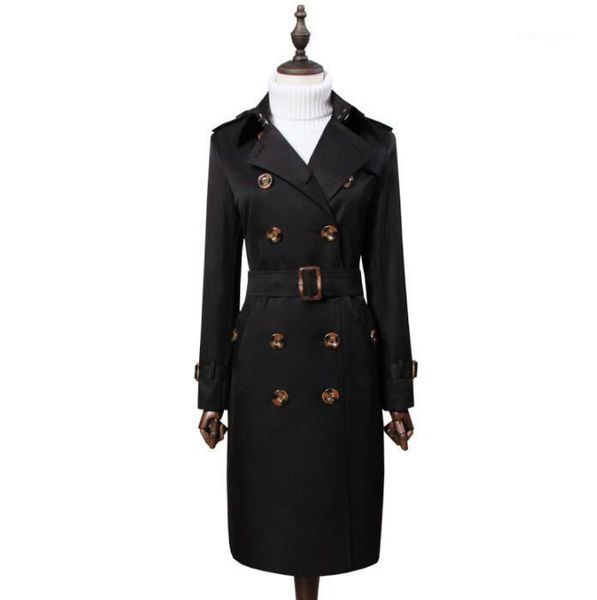 women's trench coats england double-breasted coat for women long sleeves womens casaco feminino overcoat woman spring autumn black 3xl1, Tan;black
women's trench coats england double-breasted coat for women long sleeves womens casaco feminino overcoat woman spring autumn black 3xl1, Tan;black