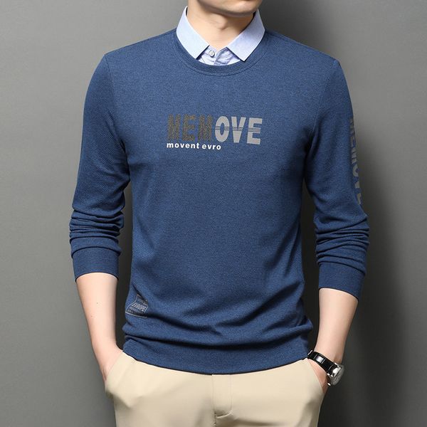 2021 new male style mock two autumn pieces trend printed clothes long leisure sleeve korean-style thin base male-based shirt mx16, White;black
2021 new male style mock two autumn pieces trend printed clothes long leisure sleeve korean-style thin base male-based shirt mx16, White;black