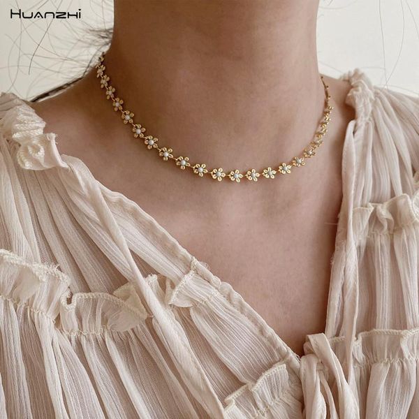 huanzhi 2020 new korea retro gold metal bead flower clavicle chain necklace for women girls wedding new jewelry gifts, Golden;silver
huanzhi 2020 new korea retro gold metal bead flower clavicle chain necklace for women girls wedding new jewelry gifts, Golden;silver
