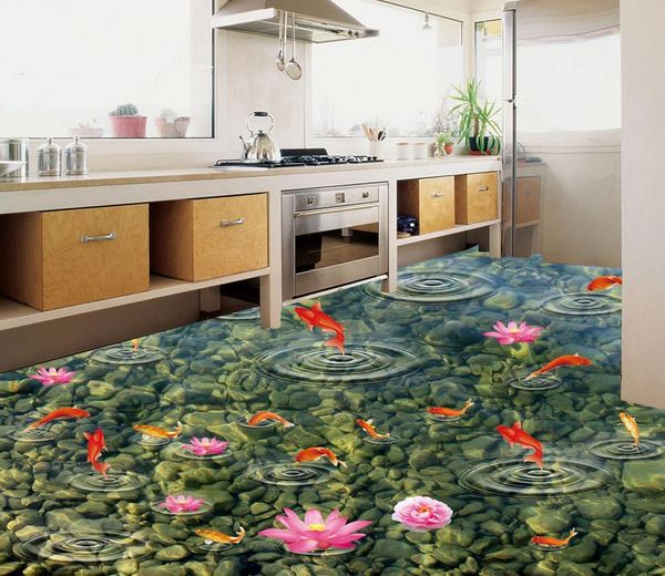 home decoration 3d customized wallpaper 3d gold fish water wave jade floor painting pvc floor wallpaper
home decoration 3d customized wallpaper 3d gold fish water wave jade floor painting pvc floor wallpaper
